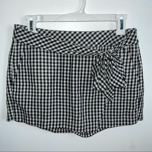 Vineyard Vines Gingham Seersucker Skort, Size 0